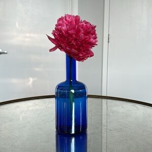 Blue Glass Vase
